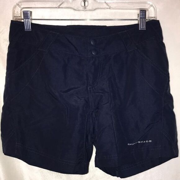 Columbia PFG Men's Omni-shade Water Repellant Mid Rise Blue Shorts Size XS - Picture 1 of 9